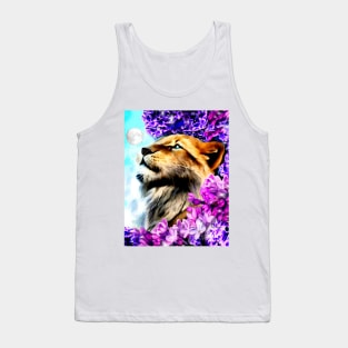 Lion. King of the Jungle Tank Top